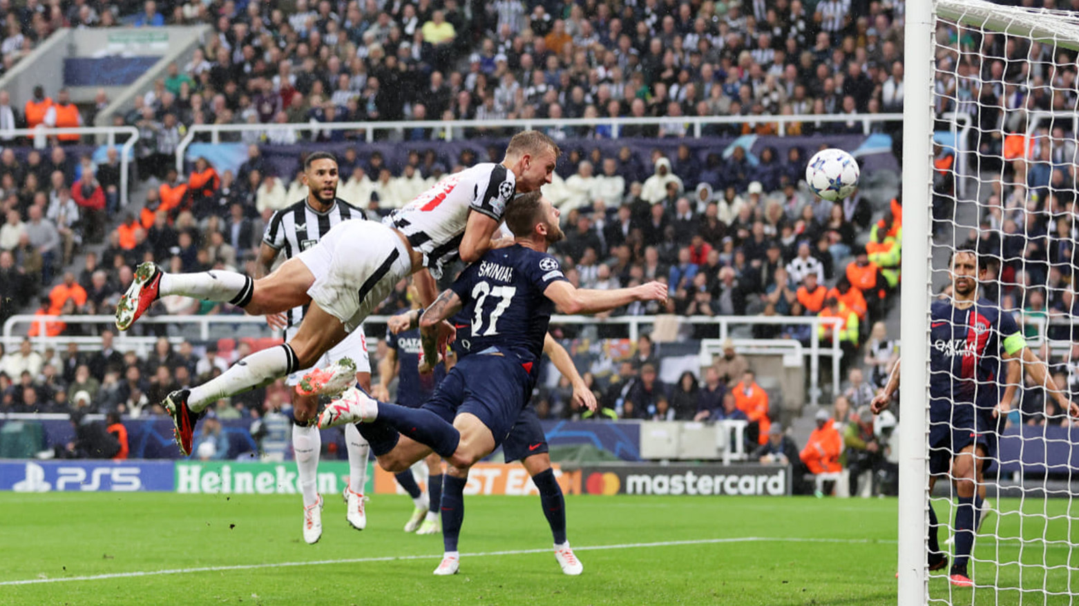 PSG li hember Newcastle têkçûnek dijwar bi skora (1 – 4) xwar